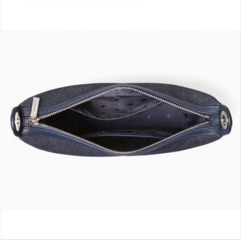 Nwot Kate Spade Denim Rosie Crossbody Shoulder - Picture 7 of 9